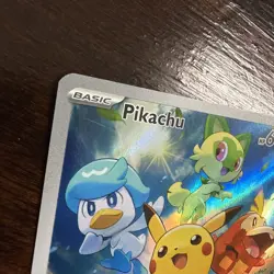 Pokemon Pikachu SVP 27 Paldea Evolved Black Star Promo Card - Image 4