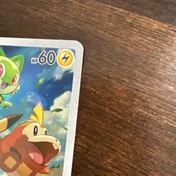 Pokemon Pikachu SVP 27 Paldea Evolved Black Star Promo Card - Image 5