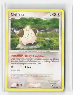 Cleffa 78/130 Common Diamond & Pearl Pokemon Lightly Played - Image 1