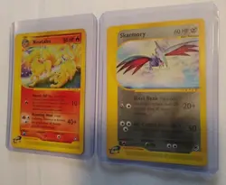 Vintage Pokemon Rare Duo: Ninetales 25/147 & Skarmory 63/165 - 2002 WOTC - Image 3