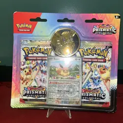 Pokemon TCG Prismatic Evolutions: 2 Pack Blister New Factory Sealed - Image 1