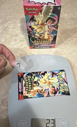 Pokemon Ascended Heroes Booster Pack HEAVY ~23g, POSSIBLE SIR, UR, GOD PACKU - Image 1