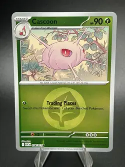 Cascoon 014/217 Reverse Holo Ascended Heroes Pokemon TCG NM - Image 1