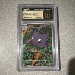 Pokemon Haunter 022/021 Mbg Mega Starter Set Mega Gengar ex Art Rare Holo CGC 10 - Image 1