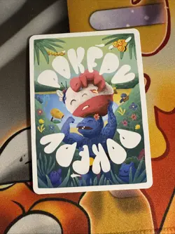 Pokepu S1 1st Ed Dregunite 56 DragonitePokemon Fan Art Derpy Parody Card Holo - Image 2