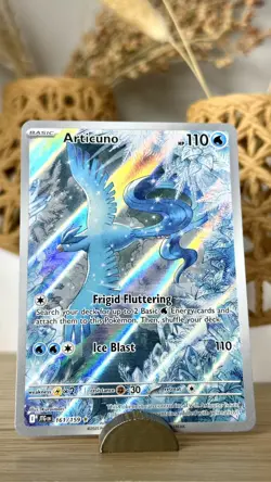 Pokemon TCG Articuno 161/159 Journey Together Illustration Rare NM - Image 1