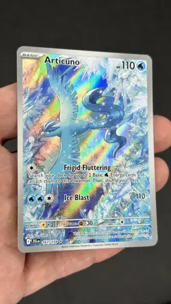 Pokemon TCG Articuno 161/159 Journey Together Illustration Rare NM - Image 4