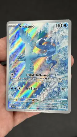 Pokemon TCG Articuno 161/159 Journey Together Illustration Rare NM - Image 5