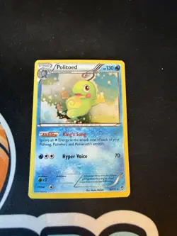 Pokemon TCG XY - Furious Fists Holo Politoed #18/111 - Image 1