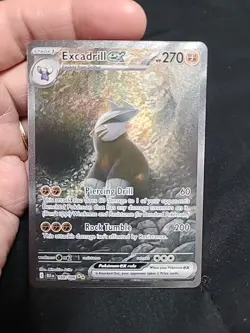 Excadrill Ex 168/086 Special Illustration Rare - S&V Black Bolt - Pokemon TCG NM - Image 1