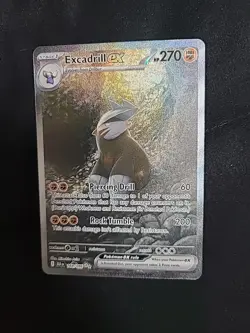 Excadrill Ex 168/086 Special Illustration Rare - S&V Black Bolt - Pokemon TCG NM - Image 4