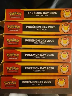 Pokemon Day 2026 Collection Box Lot Of 6 - Image 2