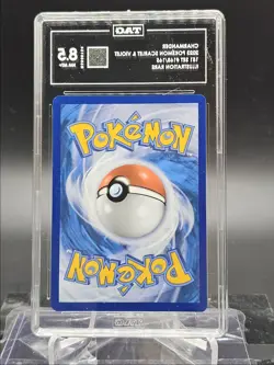 CHARMANDER 2023 POKEMON S&V 151 ILLUSTRATION RARE 168/165 TAG 8.5 Q5677 - Image 2