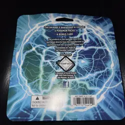 Pokemon TCG Lightning Set 4 Packs + 1 Bonus Card! Brand New/Sealed! ⚡ - Image 4