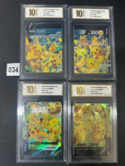 Pikachu V-union Promo 109/S-P - 112/S-P Combination Set - Pokemon Grade 10 - Image 1