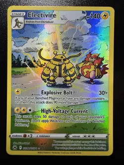 2023 Pokemon SWSH Crown Zenith Electivire Galarian Gallery #GG08/GG70 - Image 1