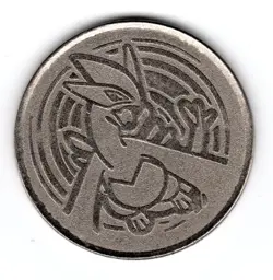 Vintage Pokemon TCG Collectible Coin - Lugia - Image 1