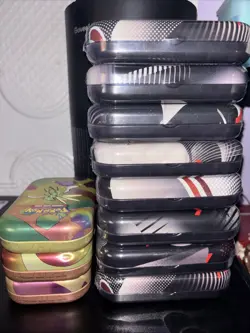 Pokemon Trading Card Mini Tins with Base - Image 1