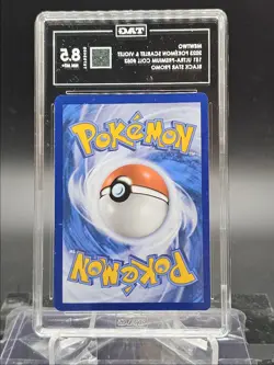 MEWTWO 2023 POKEMON S&V 151 ULTRA BLACK STAR PROMO #052 TAG 8.5 Q5677 - Image 2