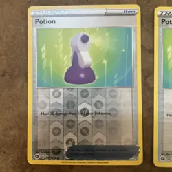 Pokemon Potion 061/073 Champions Path Reverse Holo Common 3 Card Lot - Image 2
