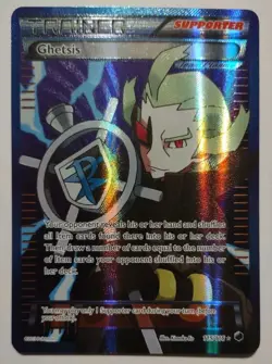 Ghetsis 115/116 Black & White Team Plasma Freeze Pokemon BW Card 2013 LP - Image 1