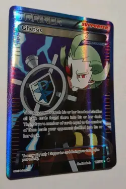 Ghetsis 115/116 Black & White Team Plasma Freeze Pokemon BW Card 2013 LP - Image 2