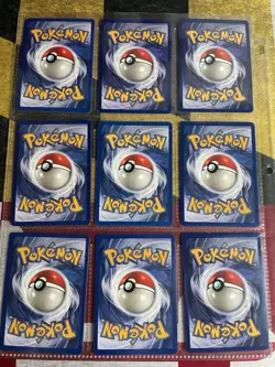 1999 Pokemon FOSSIL SET Unlimited Edition COMPLETE Uncommon/Common 32 Card Lot - Image 5