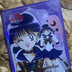 Sailor Saturn Sailor Moon SUPER PRINCESS Goddess Anime Foil ACG Girl Card - Image 5