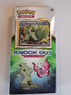 Pokemon TCG: Knock Out Collection Tyranitar Booster Packs Trading Card Set - Image 1