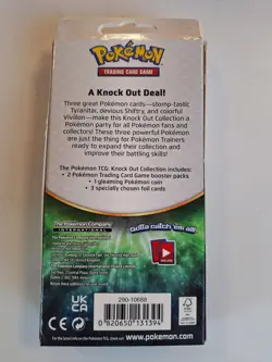 Pokemon TCG: Knock Out Collection Tyranitar Booster Packs Trading Card Set - Image 2
