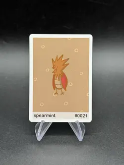 Pookiemoot Series 1 Spearmint - Spearow Pokemon Parody Custom Derpy card - Image 1