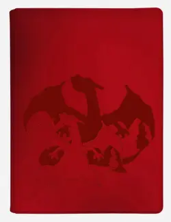 New Pokemon ES Charizard Bright Red Premium Pro Binder L8 Card Organizer Lt Ed - Image 4