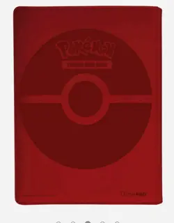 New Pokemon ES Charizard Bright Red Premium Pro Binder L8 Card Organizer Lt Ed - Image 5