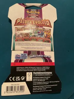 Pokemon Scarlet And Violet Paldea Evolved Trading Card Game - Image 2
