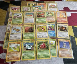 Complete Pokemon Jungle Unlimited Common and Uncommon 32 Card Set WOTC Vintage - Image 1