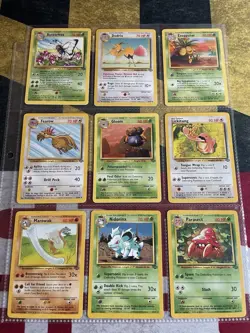 Complete Pokemon Jungle Unlimited Common and Uncommon 32 Card Set WOTC Vintage - Image 2