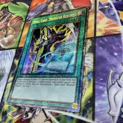 1x (M/NM) Spell Card Monster Reborn MP25-EN006 Starlight Rare 1st Edition Yugioh - Image 2