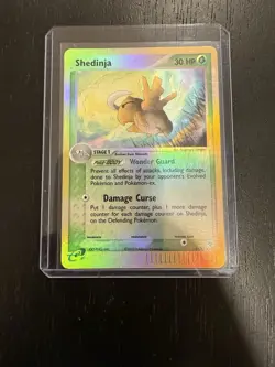 Pokemon TCG Shedinja 11/97 EX Dragon Reverse Holofoil Card NM 2003 - Image 1