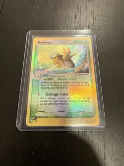 Pokemon TCG Shedinja 11/97 EX Dragon Reverse Holofoil Card NM 2003 - Image 2
