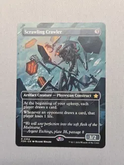 Scrawling Crawler - (Borderless) - Foundations - LP MTG - Image 1