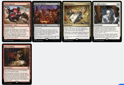 MTG Mardu Lot of 5 Rare Unc Enchantments Only Commander EDH Magic Collection - Image 1