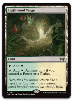 Hushwood Verge #261 (NM) Duskmourn DSK Magic MTG - Image 1