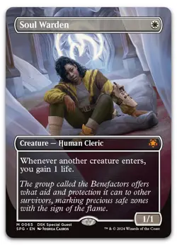 Soul Warden (Borderless) #65 (NM) Special Guests SPG Magic MTG - Image 1