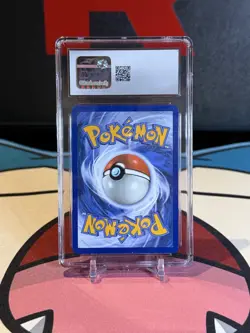 CGC 10 THINKING SWIRL 🌀💫 Psyduck MEP 007 Mega Cosmos Holo Promo Pokemon Card - Image 3