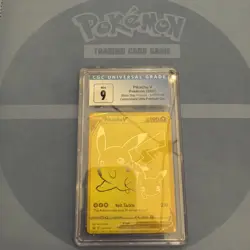 Rare 2021 POKEMON TCG by SWSH BLACK STAR PROMO Card SWSH145 Promo PIKACHU Graded - Image 1