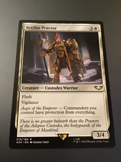MTG x Warhammer 40k #019 Vexilus Praetor NM - Image 1