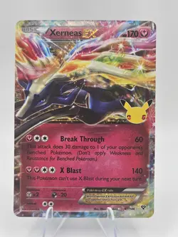 Xerneas EX 97/146 Celebrations Classic Collection Holo Pokemon Card - Image 1