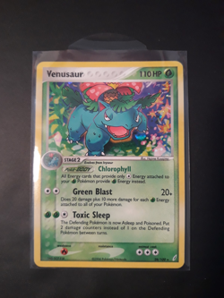Pokemon TCG Card EX Crystal Guardians Venusaur 28/100 Holo 2006 Lightly Played - Image 1