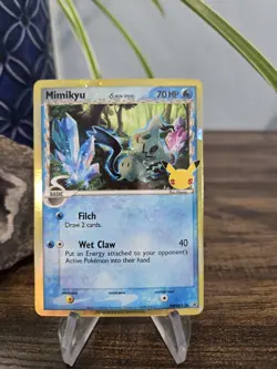 Mimikyu Delta Species SWSH136 SWSH: Sword & Shield Promo Holo Card Pokemon TCG - Image 1