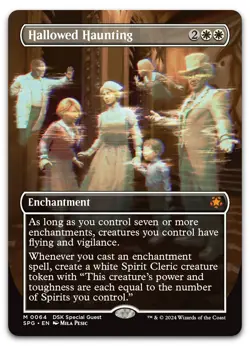 Hallowed Haunting (Borderless) #64 (NM) Special Guests SPG Magic MTG - Image 1